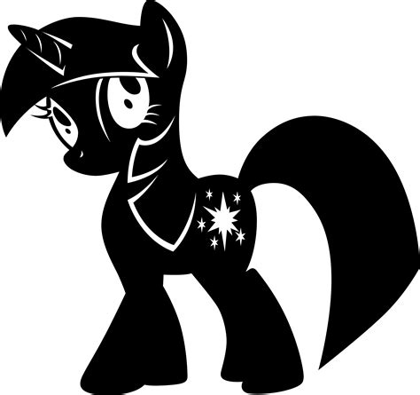 Download 219+ twilight sparkle my little pony silhouette Silhouette